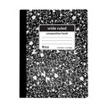 C-Line Products Composition Notebook, Wide Ruled, Black Marble, PK12 22024-CT